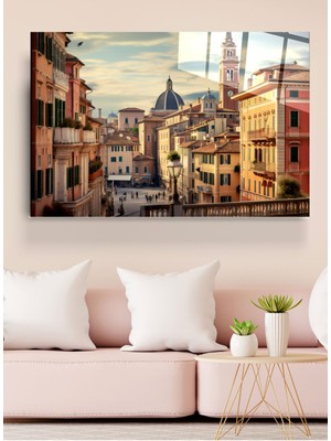 Beta Moda Hub Italya Cam Tablo, Dekoratif Cam Tablo