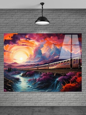 Beta Moda Hub 3D Tren Cam Tablo