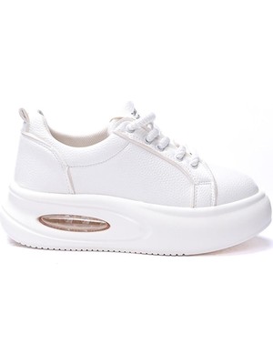 Celira Hkursat Dvm Ekru Kadın Günlük Sneaker Spor Ayakkabı
