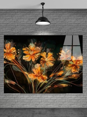 Beta Moda Hub Sevilen Seri Çiçek Cam Tablo Ev Dekorasyon,balkon Dekorasyonu,dekoratif,duvar Tablo,mutfaktabl