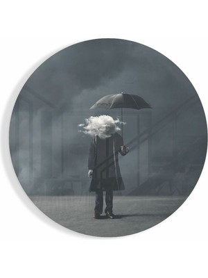 Beta Moda Hub Düşüncelerde Fırtına Cam Tablo | Hediyelik, Dekoratif, Ofis, Mutfak