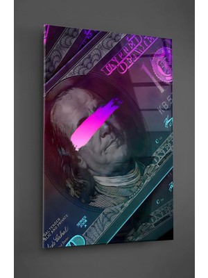 Beta Moda Hub Neon Efekt Dolar Cam Tablo