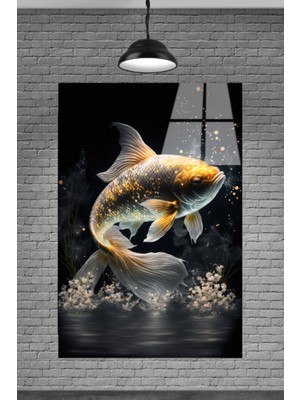 Beta Moda Hub Denizdeki Balık Cam Tablosu