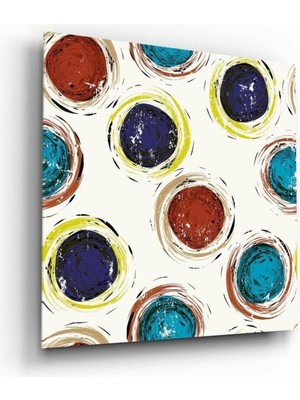 Beta Moda Hub Renkli Çekirdekler Cam Tablo