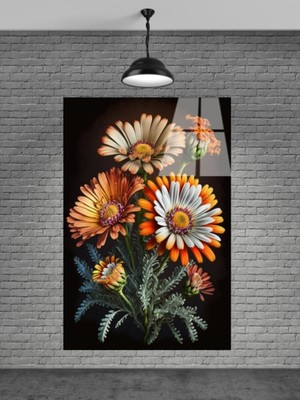 Beta Moda Hub Çiçek Cam Tablo Sevilen Seriler