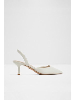 Aldo Gavedessi Ayakkabı Orta Boy Topuklu - Beyaz