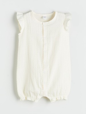 Lc Waikiki Yeni Sezon Bisiklet Yaka Basic Kız Bebek Tulum