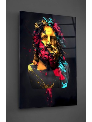 Beta Moda Hub Renkli Poseidon Cam Tablo