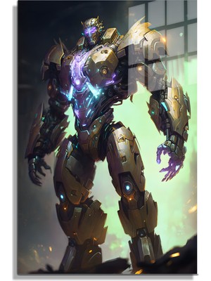 Beta Moda Hub Space/uzay Yapay Zeka Özel Tasarım Cam Tablo Ofis, Mutfak Çocuk Odası, Salon 208