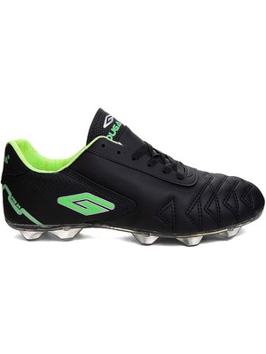 Celira Hkursat Dgn Siyah Yeşil Krampon Erkek Futbol Ayakkabısı