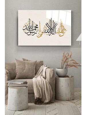 Beta Moda Hub Islami Cam Tablo, Dekoratif Cam Tablo