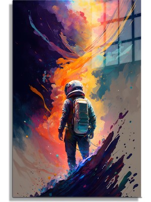 Beta Moda Hub Space/uzay Yapay Zeka Özel Tasarım Cam Tablo Ofis, Mutfak Çocuk Odası, Salon 119