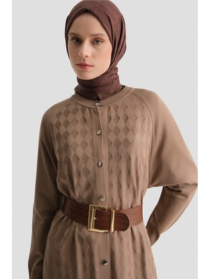 Armine Triko Ceket 25KD5096 Vizon