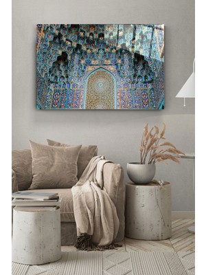 Beta Moda Hub Islami Cam Tablo, Dekoratif Cam Tablo