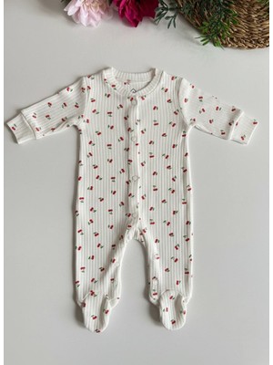 Artci Collection Patikli Bebek Tulum - Kiraz