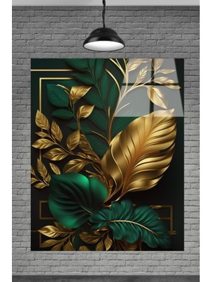 Beta Moda Hub Sevilen Seri Çiçek Cam Tablo