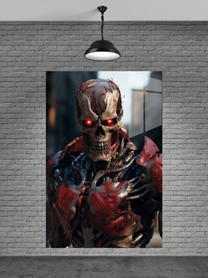 Beta Moda Hub Ironman Cam Tablo Ev Dekorasyon,balkon Dekorasyonu,dekoratif,duvar Tablo,mutfak Tablo