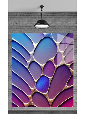 Beta Moda Hub Muhteşem Dekorasyon Duıvar Temperli Cam Üzerine Tablo Sevgilinize Yılbaşı Hediye