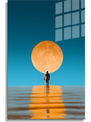 Beta Moda Hub Space/uzay Yapay Zeka Özel Tasarım Cam Tablo Ofis, Mutfak Çocuk Odası, Salon 138