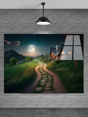 Beta Moda Hub 3D Manzara Cam Tablo