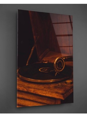 Beta Moda Hub Retro Plak Dikey Cam Tablo