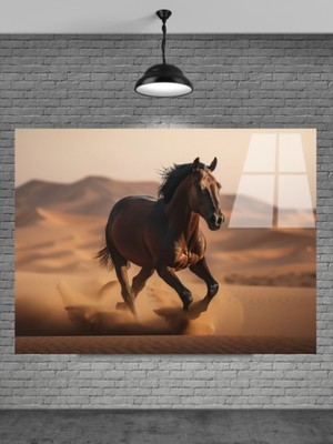 Beta Moda Hub At Cam Tablo Ev Dekorasyon,balkon Dekorasyonu,dekoratif,duvar Tablo,mutfak Tablo