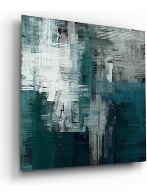 Beta Moda Hub Yeşil Dokunuş Cam Tablo