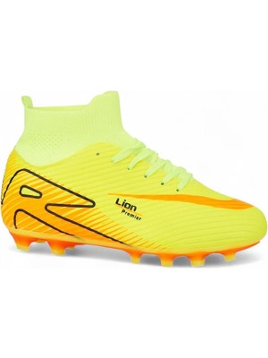 Celira Hkursat Lio Sarı Çoraplı Erkek Futbol Krampon Ayakkabı