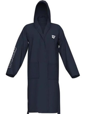 Arena Zeal Robe/navy-Whıte Yetişkin Bornozu