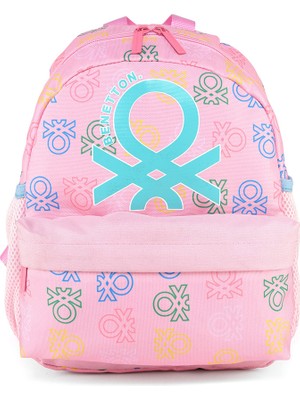 Kız Çocuk Minimal Logo Baskılı Anaokul Çantası 13033