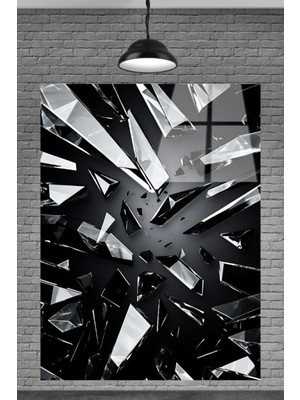 Beta Moda Hub Metacam Kırık Cam Parçaları Cam Tablosu