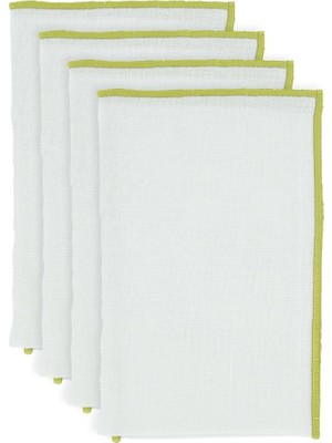 Vanelli Home Aqua Mint 4 Lü Peçete Seti