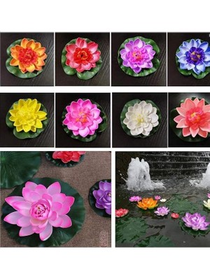 Meks Dekoratif Yapay Lotus Çiçeği