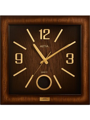 Meks Ahşap Tasarımlı Duvar Saati