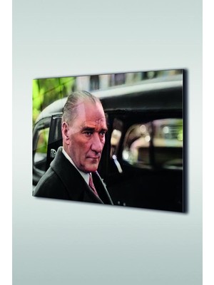 Beta Moda Hub Atatürk Yatay Cam Tablo