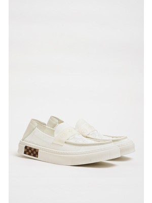 Faruk Balkanas Luis Model Hakiki Örme Triko Kumaş Ithal Taban Sneaker Ayakkabı