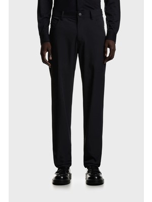 Emporio Armani Regular Fit Normal Bel Düz Paça Kot Pantolon Erkek Kot Pantolon EM001010 AF18502 UB118