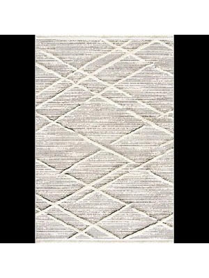 Hoom Rugs Step 2204 Gri Iskandinav Halı