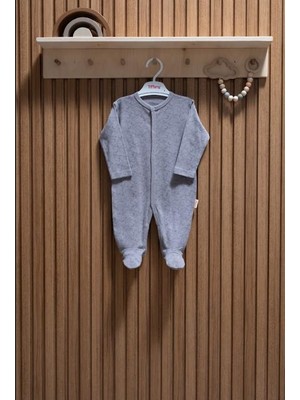 MiaBaby Elephant Jakarlı Theme Patikli Tulum 0-3/9-12 Ay