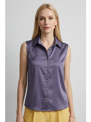 Rays 241190 Sıfır Kol Gömlek Koyu Gri