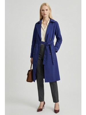 Rays 3029A Parçalı Uzun Trençkot Laci