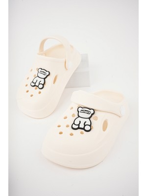 Nmoda Unisex Çocuk Figürlü Sticker Sandalet-Terlik