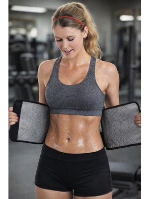 bgvibe Unisex Bel Göbek Inceltici Şekillendirici Korse Termal Terletici Yağ Yakıcı Kemer Spor Korsesi