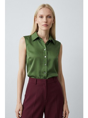 Rays 241190 Sıfır Kol Gömlek Haki