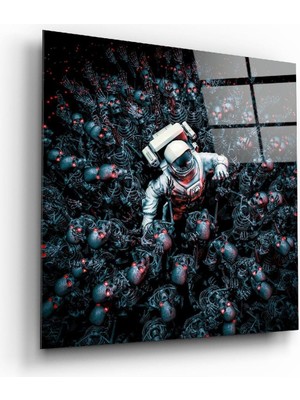 Beta Moda Hub Android Mezarlığı Cam Tablo