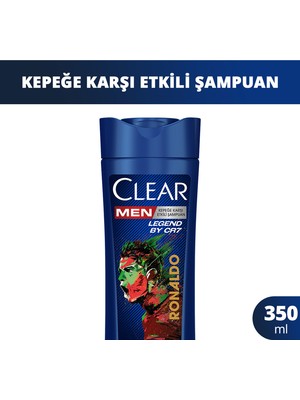 Clear Men Kepeğe Karşı Etkili Şampuan Legend by CR7 350 ml