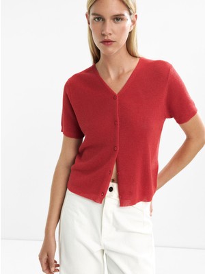 Parfois Kısa Kollu Örme Hırka