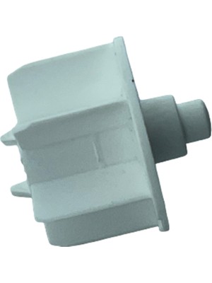 MorPerde 38'lik Jumbo Mekanizma Şeffaf Yaylı Pimli Boru Sonu Tıpası