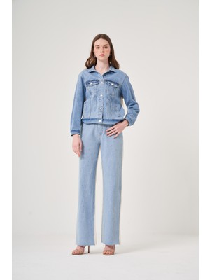 OE25Y939708 Omelya Denim Kot Pantolon