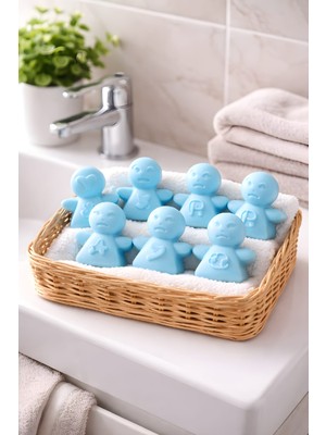 Dolce Mavi Melek Kokulu Süs Sabunu – Dekoratif Hediyelik Sabun ( 9 Adet )